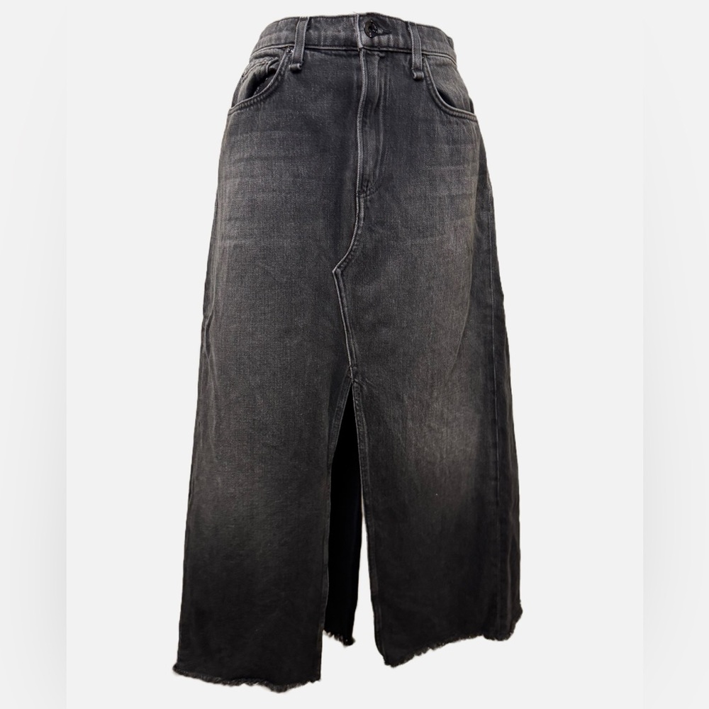 Rag & Bone | Clyde Denim Skirt In Washed Black - NWOT - Picture 4 of 14